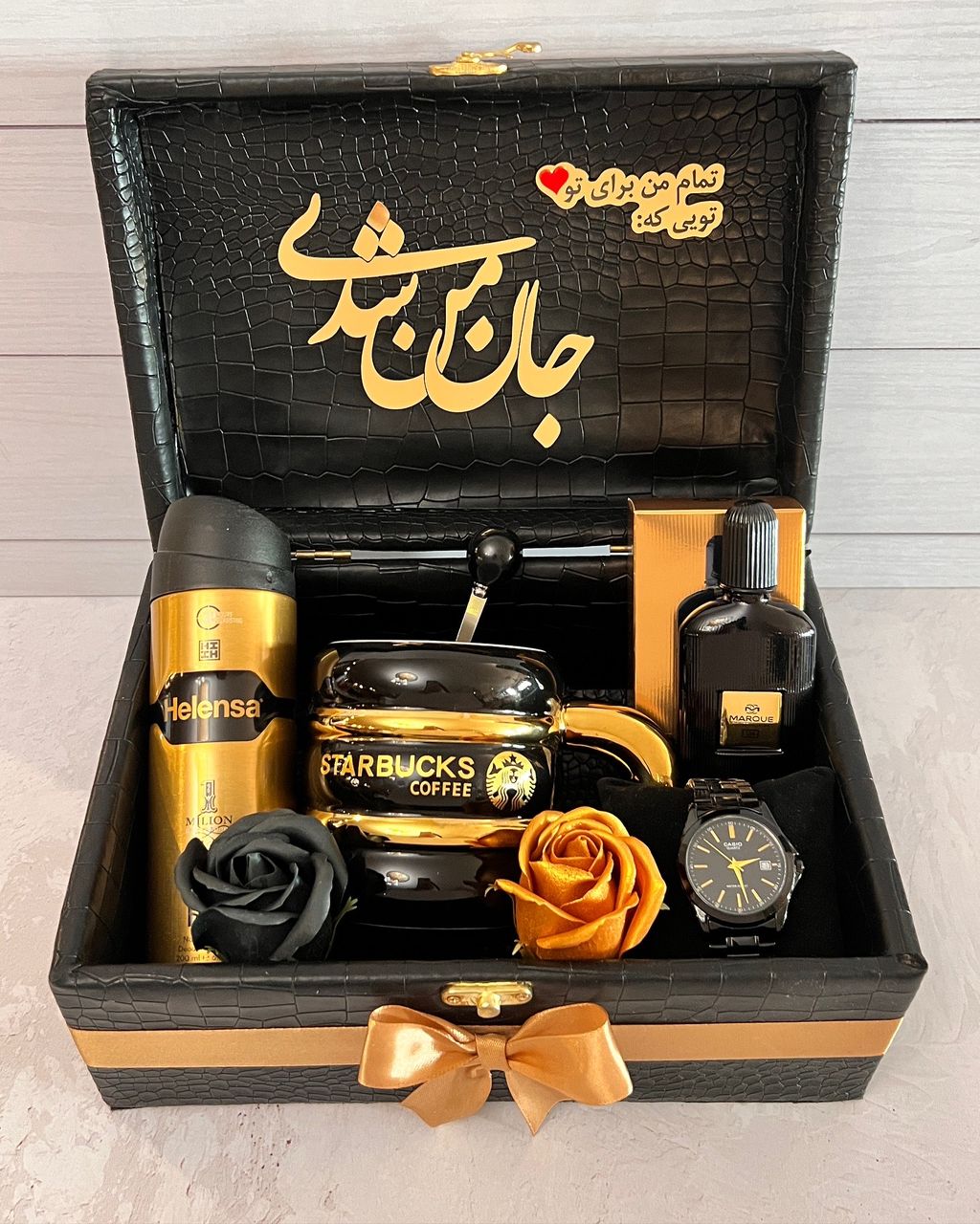 پک هدیه لاکچری مردانه مناسب تولد ولنتاین روز مرد و پدر ۱۸۱