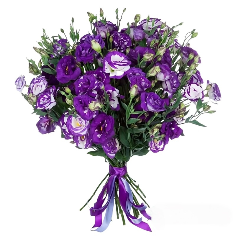 دسته گل لیسیانتوس کد 235