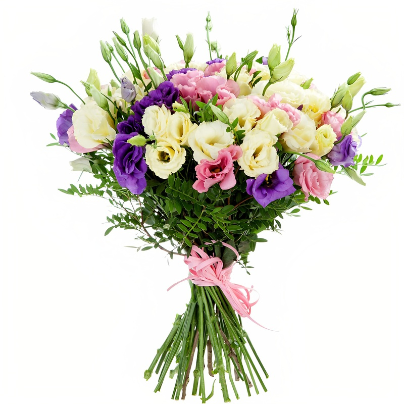 دسته گل لیسیانتوس کد 236