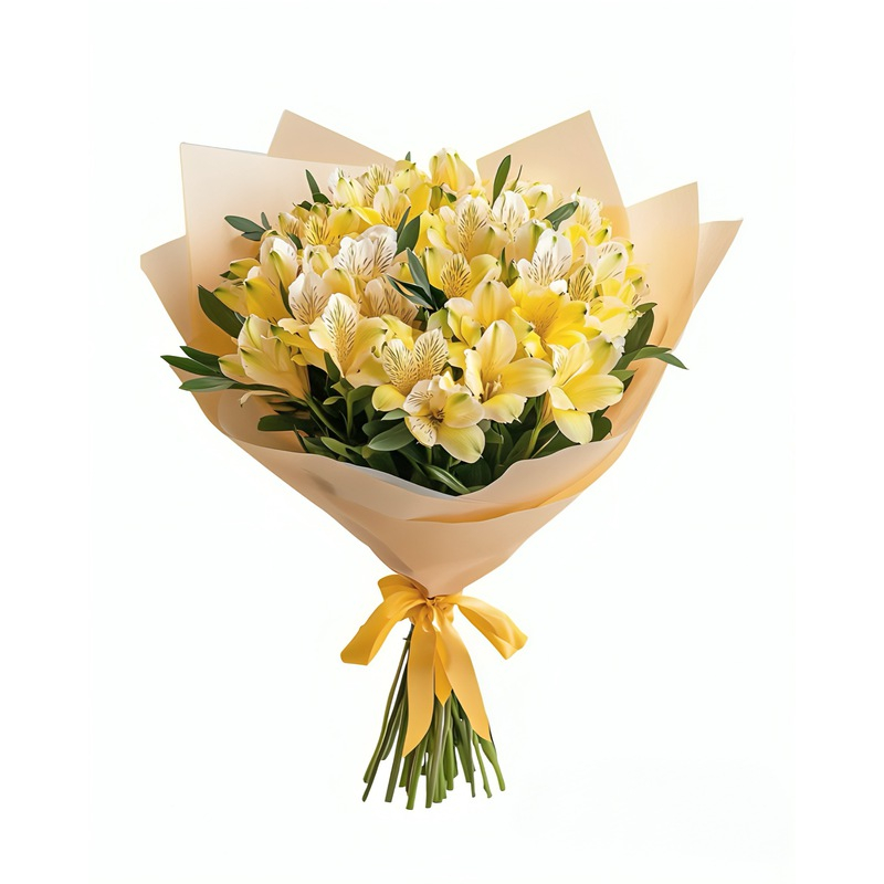 دسته گل آلستر طبیعی مدل 04