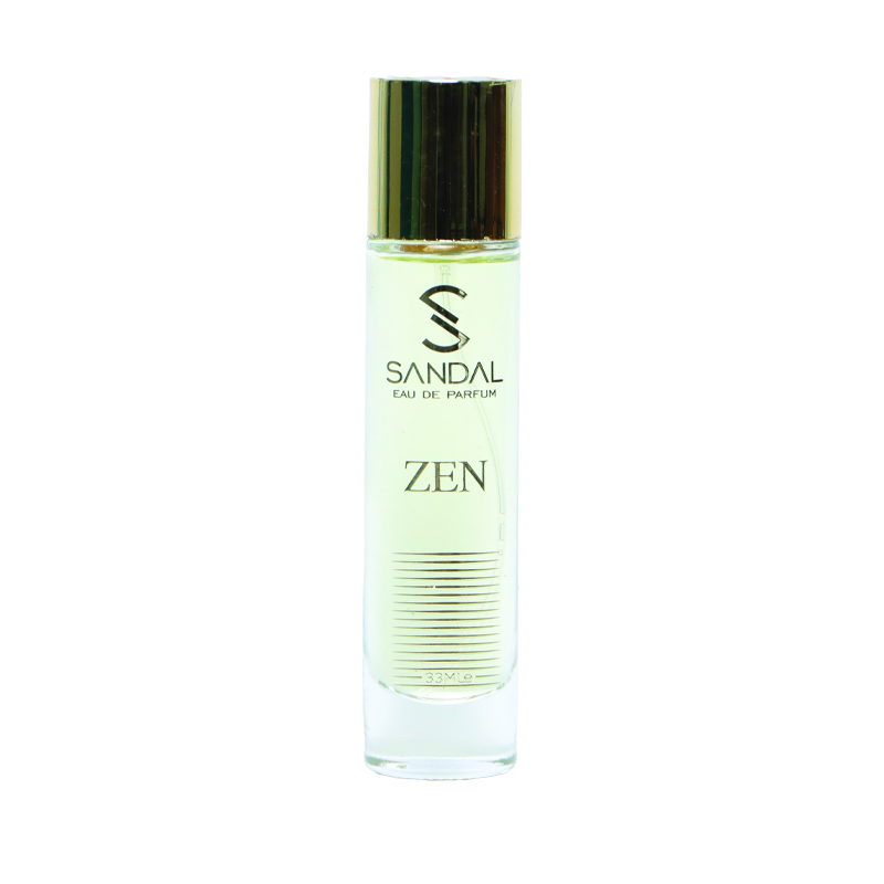 عطر جیبی مردانه صندل مدل zen حجم 33 میلی لیتر