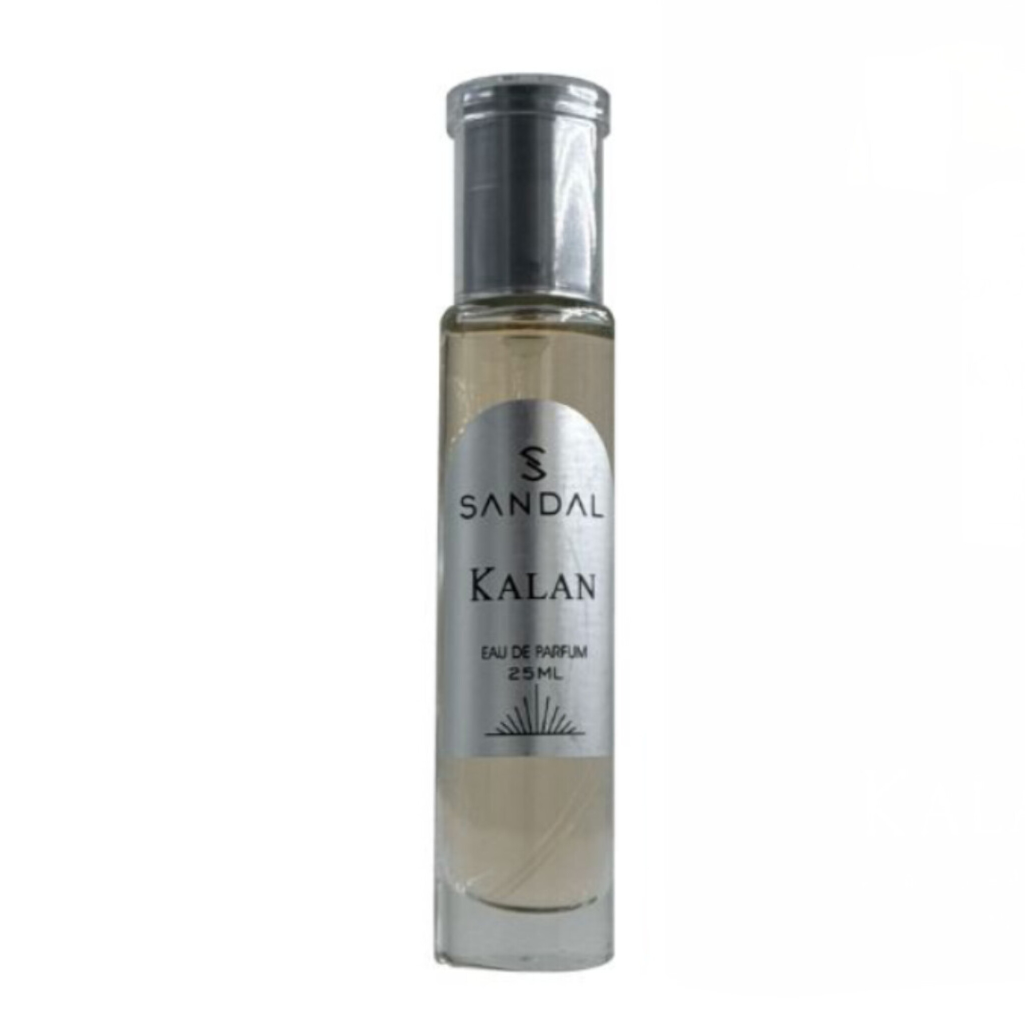 عطر جیبی مردانه صندل مدل کالان با رایحه تلخ حجم 25 میلی‌لیتر