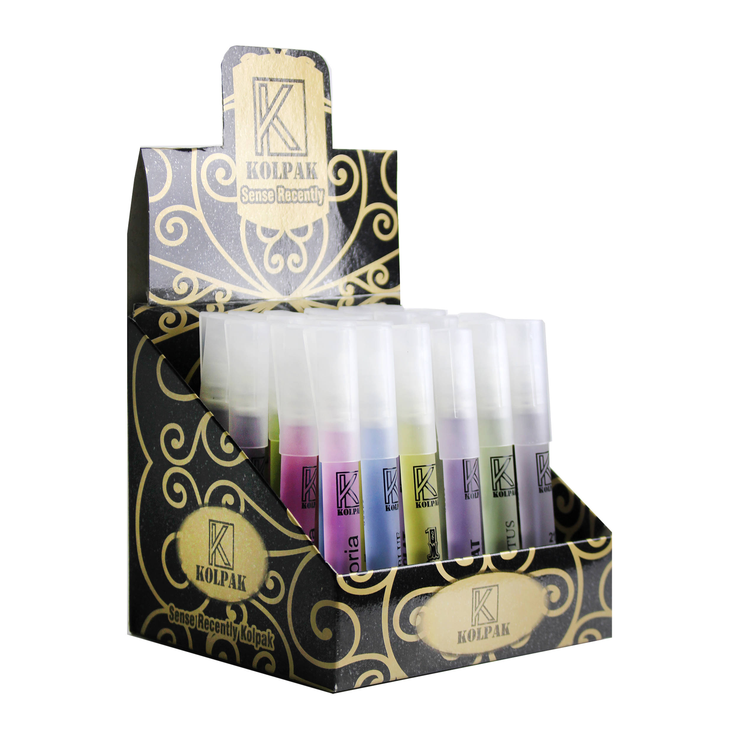 عطر جیبی کلپک مدل 1 حجم 8 میلی‌لیتر بسته 24 عددی